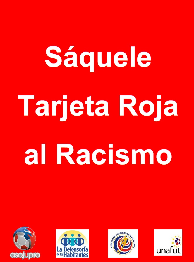 tarjeta roja racismo 